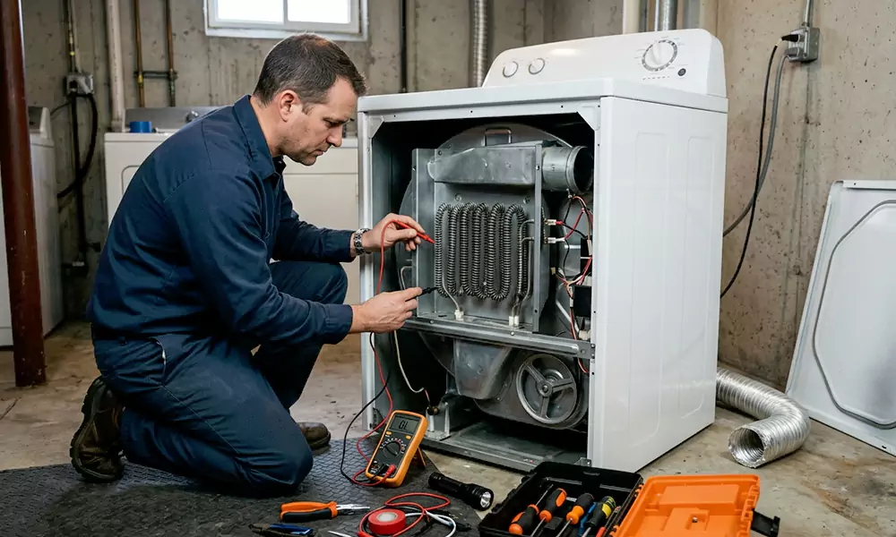 Dryer Not Heating Repair in Carteret, NJ