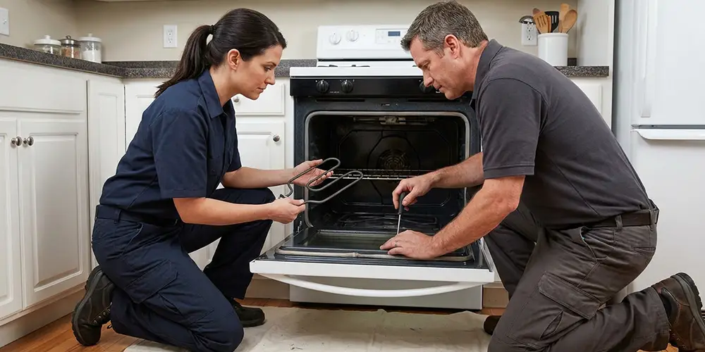 Oven Heating Element Replacement in Carteret, NJ