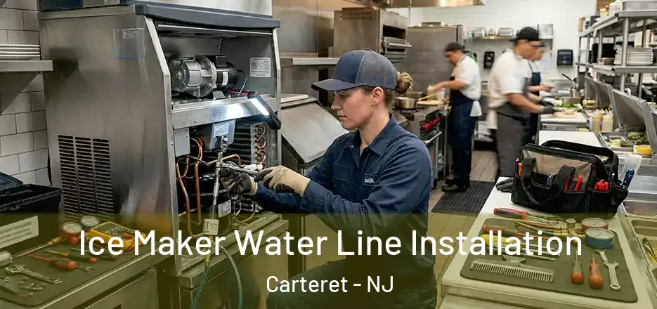  Ice Maker Water Line Installation Carteret - NJ