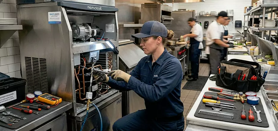 Commercial Ice Machine Maintenance in Carteret