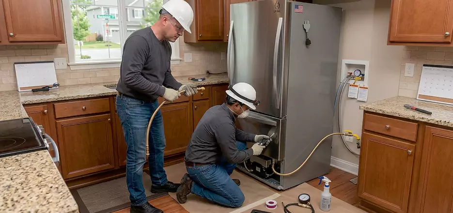 Propane Refrigerator Installation in Carteret